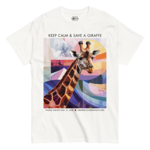 'Giraffe Abstract 03' classic tee
