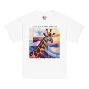 'Giraffe Abstract 03' youth tee