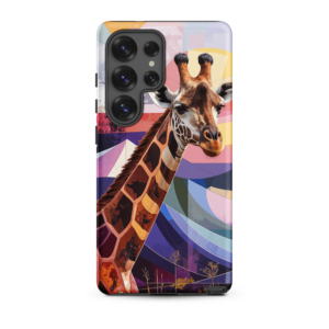 'Giraffe Abstract 03' tough case for Samsung