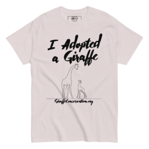 'I Adopted a Giraffe Doodle' classic tee