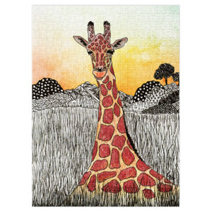 'Lois Davis' jigsaw puzzle with tin