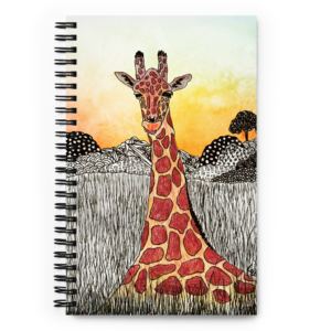 'Lois Davis' spiral notebook