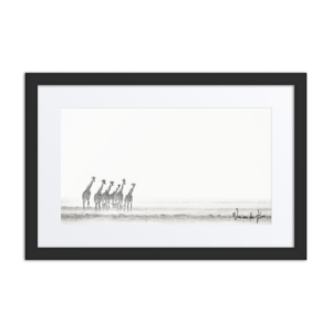 'VandenHeever 01' framed art print with mat