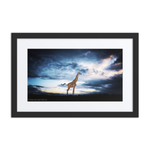 'VandenHeever 03' framed art print with mat