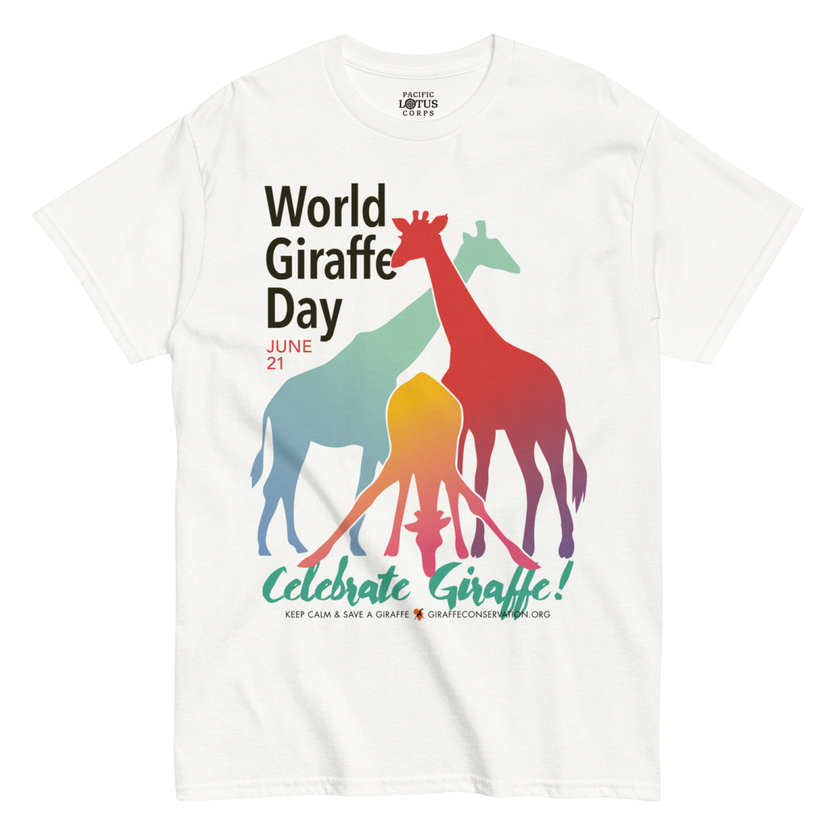 'World Giraffe Day' classic tee