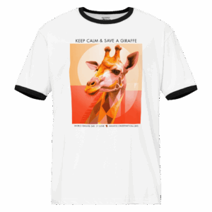 'World Giraffe Day 2026' ringer tee